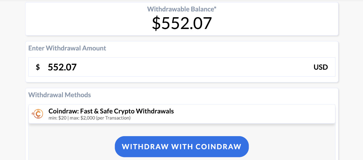 How to Withdraw at a Casino Using Coindraw - Coindraw - Coindraw: Fast & Safe Crypto Withdrawals